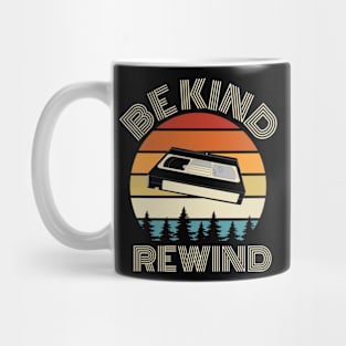 Be Kind Rewind Video tape funny Retro Classic Vintage Mug